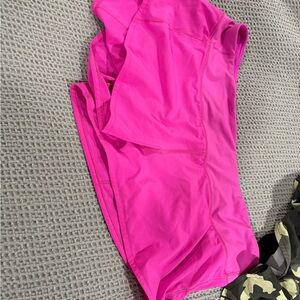 lululemon athletica Hot Pink Athletic Shorts
